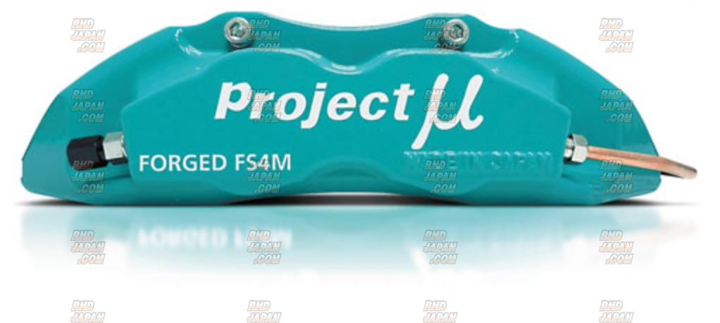 Project Mu Forged Street Caliper Brake Kit 4Pistons x 2Pads FS4M